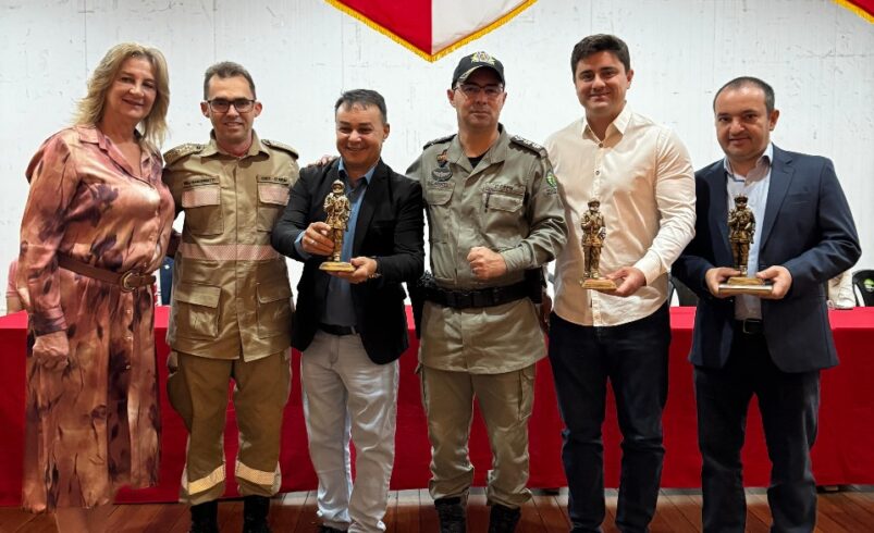 Secretário do Entorno prestigia solenidade de apresentação dos novos soldados e aula inaugural do Proebom em Luziânia